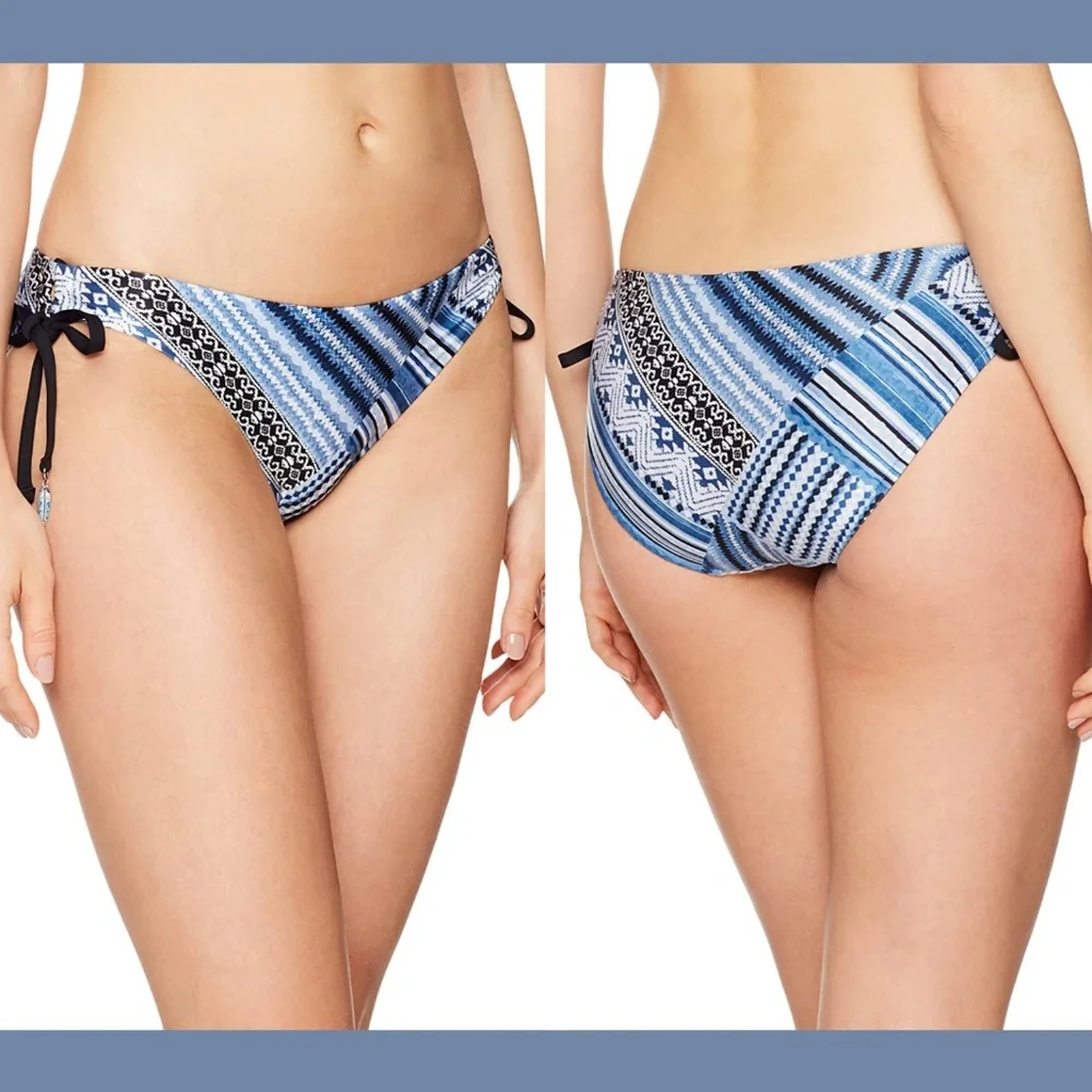 NEW Seafolly Loop Tie Desert Tribe‎ Bikini Bottom
